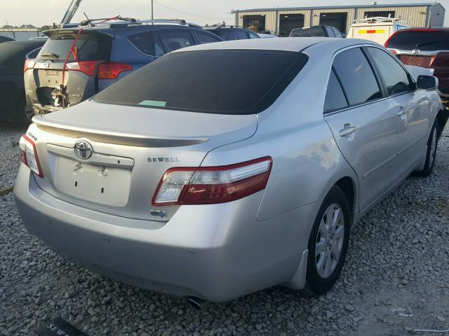 4T1BB46K49U096428 - 2009 TOYOTA CAMRY HYBR SILVER photo 4