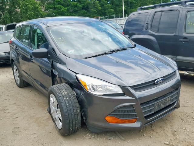 1FMCU0F75GUC16589 - 2016 FORD ESCAPE S GRAY photo 1