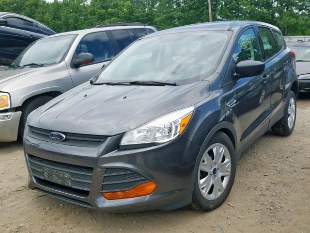 1FMCU0F75GUC16589 - 2016 FORD ESCAPE S GRAY photo 2