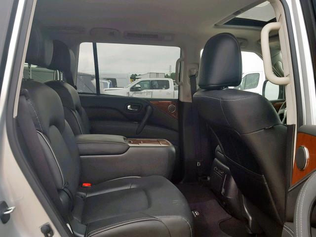 JN8AZ2NF5K9685375 - 2019 INFINITI QX80 LUXE SILVER photo 6