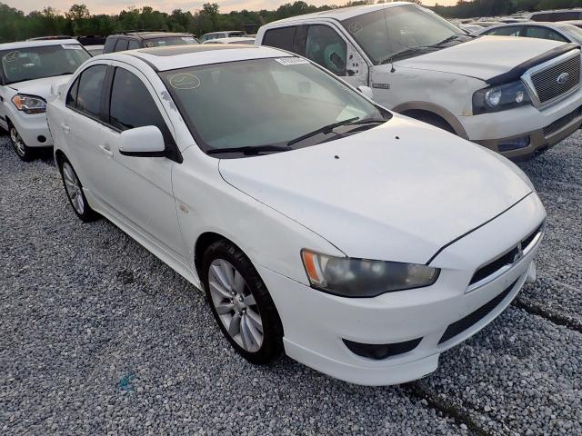 JA3AU86U38U002992 - 2008 MITSUBISHI LANCER GTS WHITE photo 1