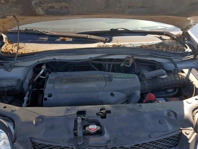 2HNYD18232H532631 - 2002 ACURA MDX SILVER photo 7