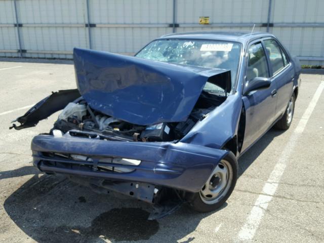 2T1BR12E6YC295703 - 2000 TOYOTA COROLLA VE BLUE photo 2