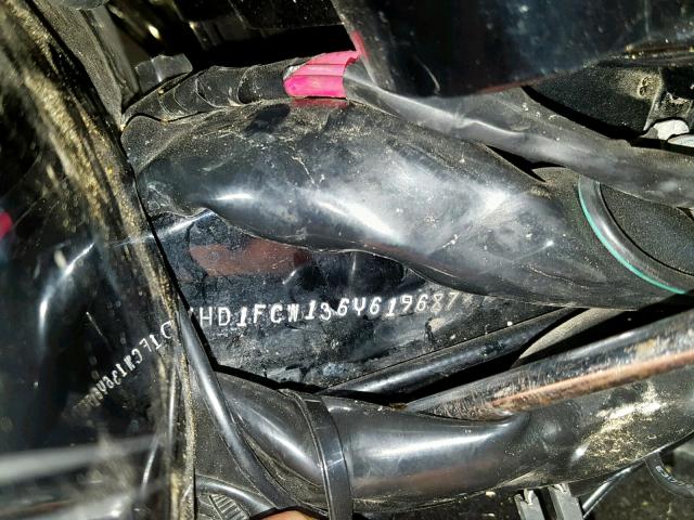 1HD1FCW136Y619687 - 2006 HARLEY-DAVIDSON FLHTCUI BLACK photo 10