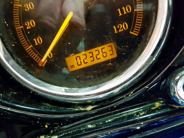 1HD1FCW136Y619687 - 2006 HARLEY-DAVIDSON FLHTCUI BLACK photo 8