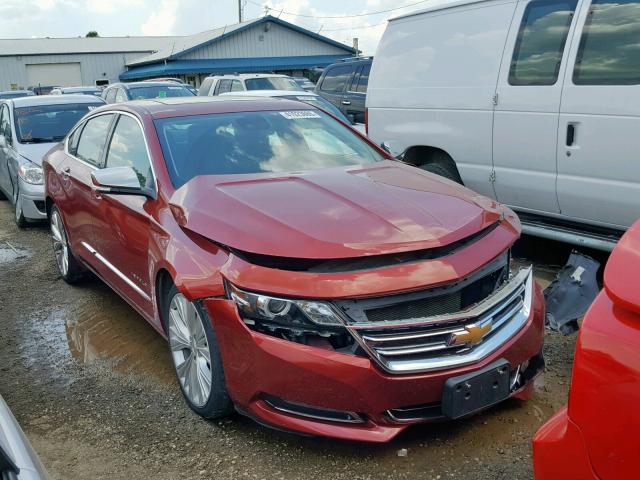 2G1165S35F9150524 - 2015 CHEVROLET IMPALA LTZ RED photo 1