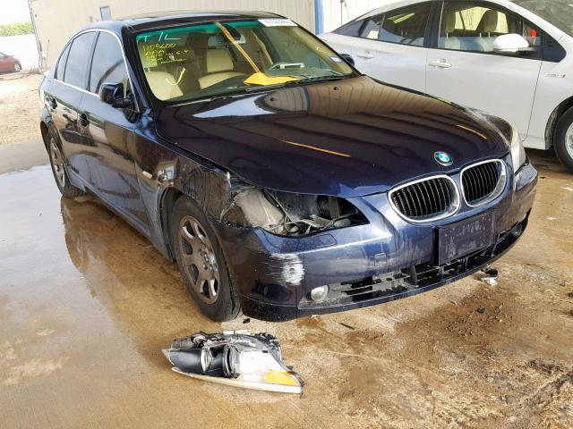 WBANA53564B853372 - 2004 BMW 525 I BLUE photo 1