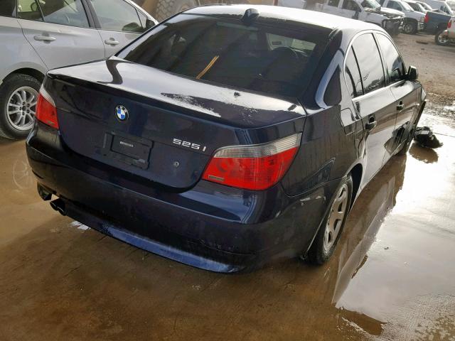 WBANA53564B853372 - 2004 BMW 525 I BLUE photo 4