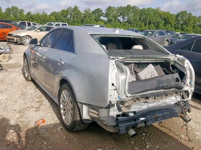 1G6DJ5EY8B0101870 - 2011 CADILLAC CTS PERFOR SILVER photo 3