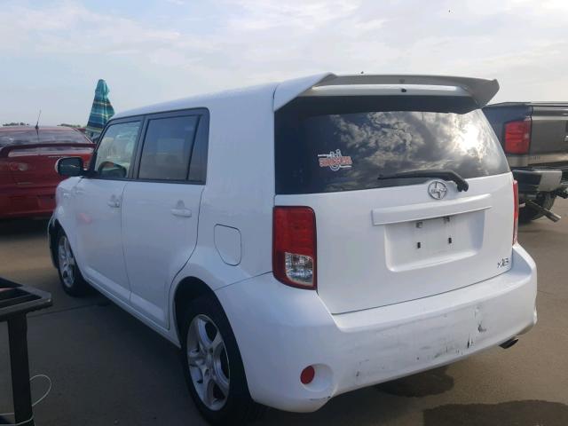 JTLZE4FE5C1142219 - 2012 TOYOTA SCION XB WHITE photo 3