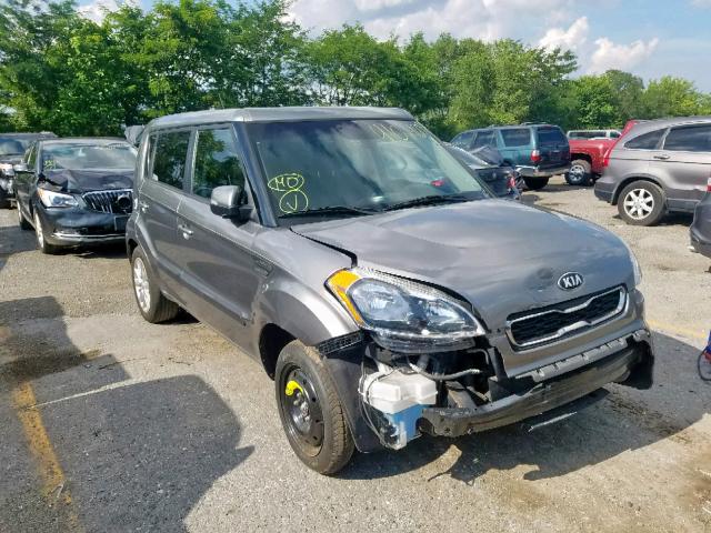 KNDJT2A65D7609382 - 2013 KIA SOUL + GRAY photo 1