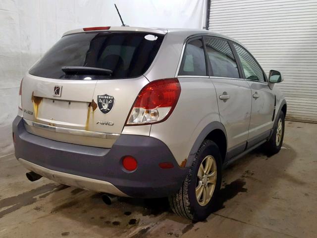 3GSDL43N08S552176 - 2008 SATURN VUE XE SILVER photo 4