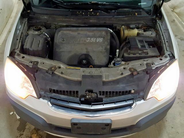 3GSDL43N08S552176 - 2008 SATURN VUE XE SILVER photo 7