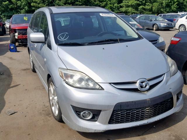 JM1CR293380317410 - 2008 MAZDA 5 SILVER photo 1