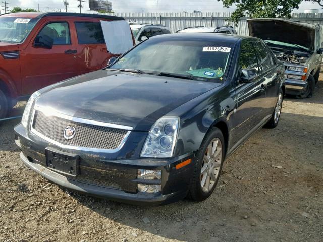 1G6DC67A850225402 - 2005 CADILLAC STS BLACK photo 2