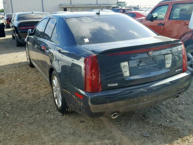 1G6DC67A850225402 - 2005 CADILLAC STS BLACK photo 3