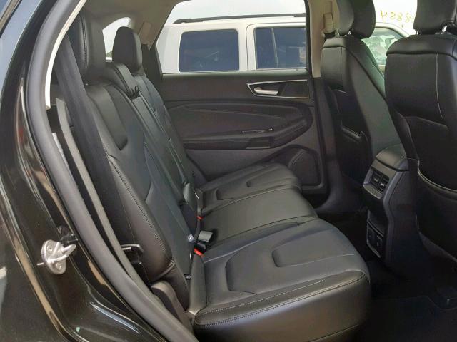 2FMTK3K95FBB15152 - 2015 FORD EDGE TITAN BLACK photo 6