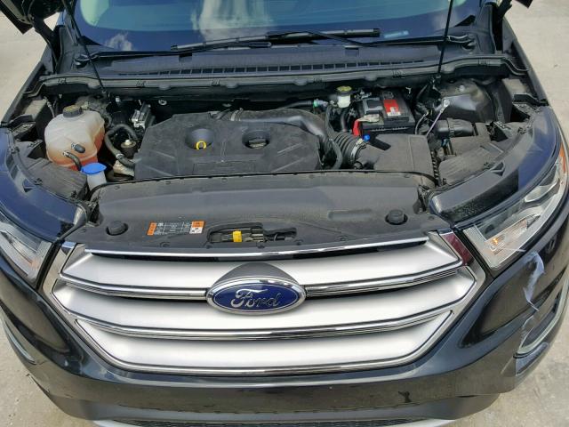 2FMTK3K95FBB15152 - 2015 FORD EDGE TITAN BLACK photo 7