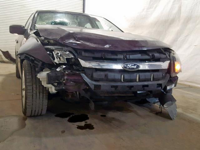 3FAHP0CG7BR315300 - 2011 FORD FUSION SEL BURGUNDY photo 9