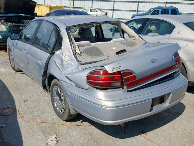 1G3NB52M2X6325396 - 1999 OLDSMOBILE CUTLASS GL SILVER photo 3