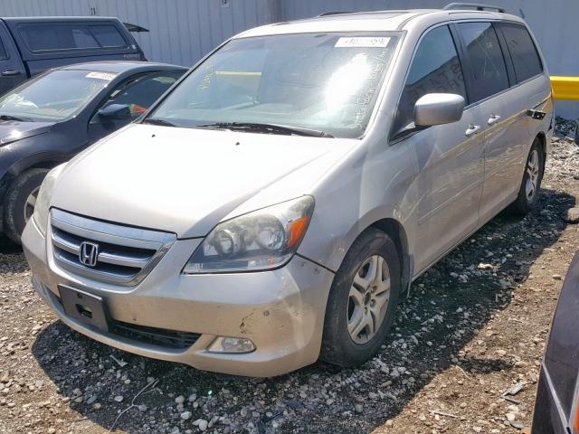 5FNRL388X7B020729 - 2007 HONDA ODYSSEY TO SILVER photo 2