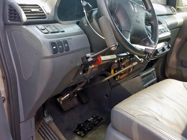 5FNRL388X7B020729 - 2007 HONDA ODYSSEY TO SILVER photo 9