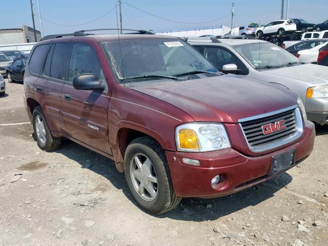 1GKDT13S232354482 - 2003 GMC ENVOY MAROON photo 1