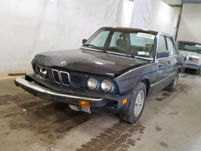 WBADK8308J9902590 - 1988 BMW 528 E AUTO BLACK photo 2