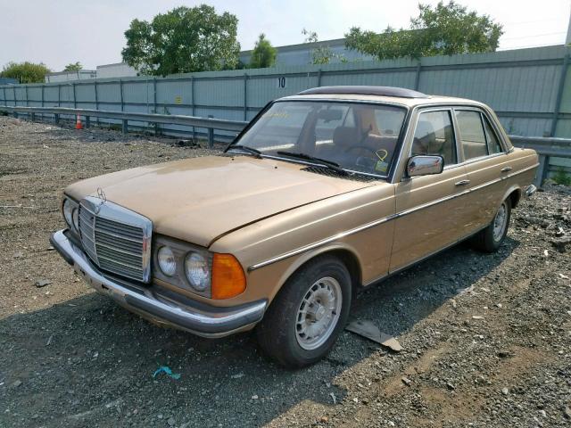 WDB1230331A023975 - 1984 MERCEDES-BENZ OTHER GOLD photo 2