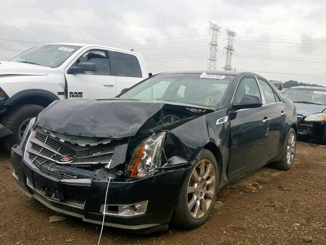 1G6DT57V690116438 - 2009 CADILLAC CTS HI FEA BLACK photo 2