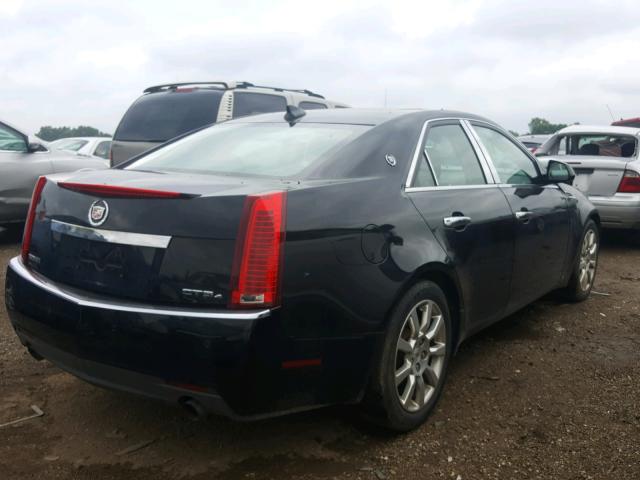 1G6DT57V690116438 - 2009 CADILLAC CTS HI FEA BLACK photo 4