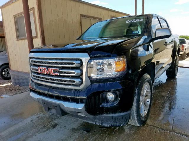 1GTG5DE3XG1257553 - 2016 GMC CANYON SLT BLACK photo 2