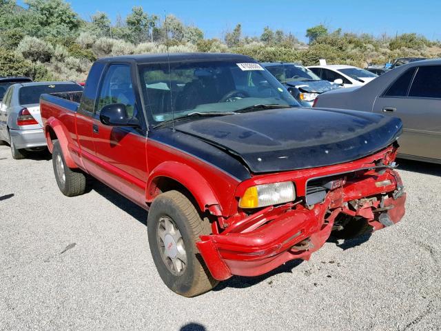 1GTCT19X2T8525786 - 1996 GMC SONOMA RED photo 1