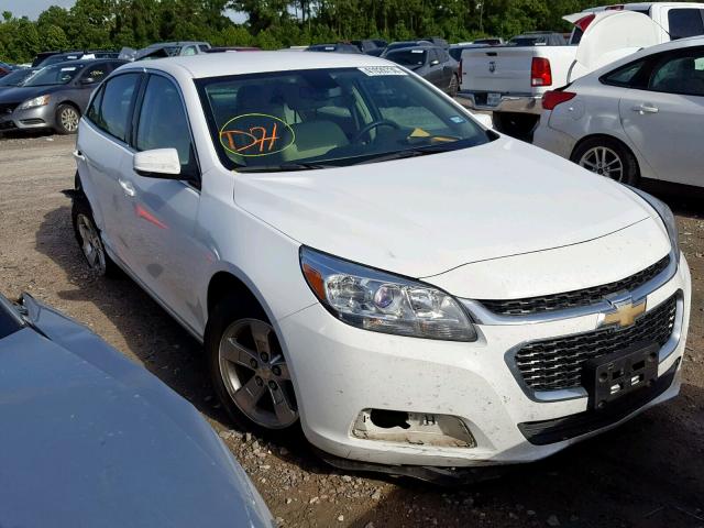 1G11C5SA0GF126325 - 2016 CHEVROLET MALIBU LIM WHITE photo 1