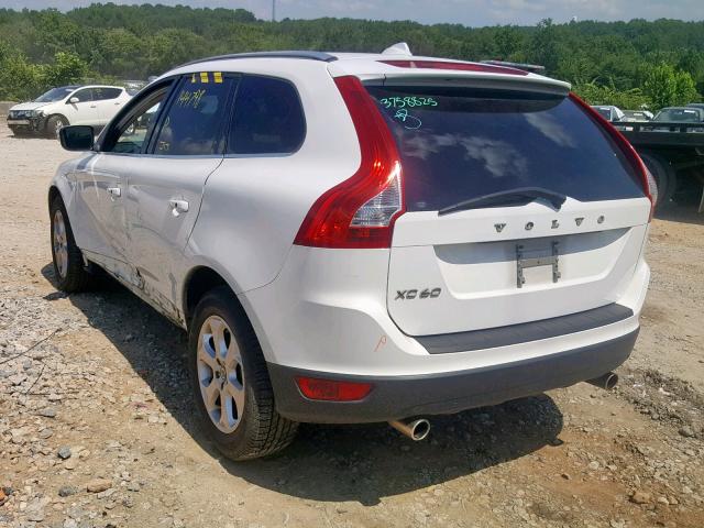 YV4952DL4D2434504 - 2013 VOLVO XC60 3.2 WHITE photo 3