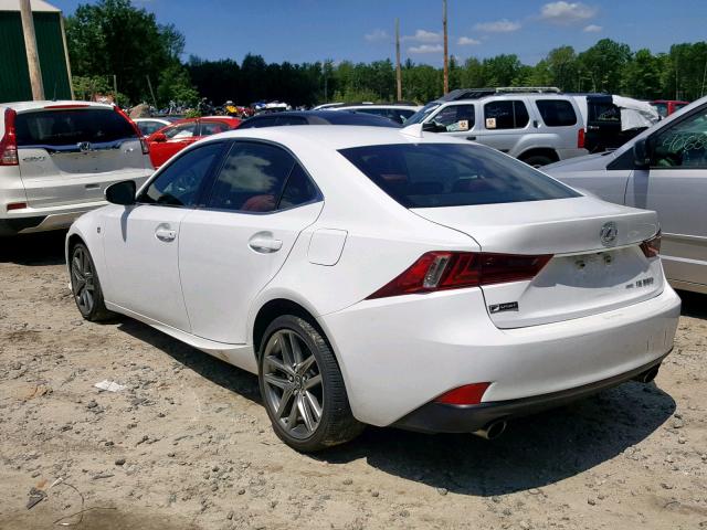 JTHCE1D21G5012511 - 2016 LEXUS IS 350 WHITE photo 3