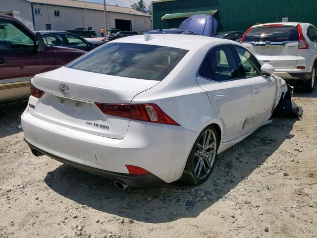 JTHCE1D21G5012511 - 2016 LEXUS IS 350 WHITE photo 4