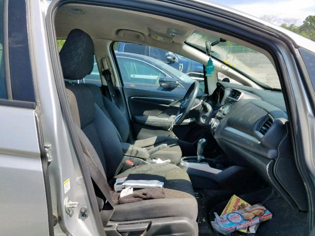 JHMGK5H58GX046195 - 2016 HONDA FIT LX SILVER photo 5