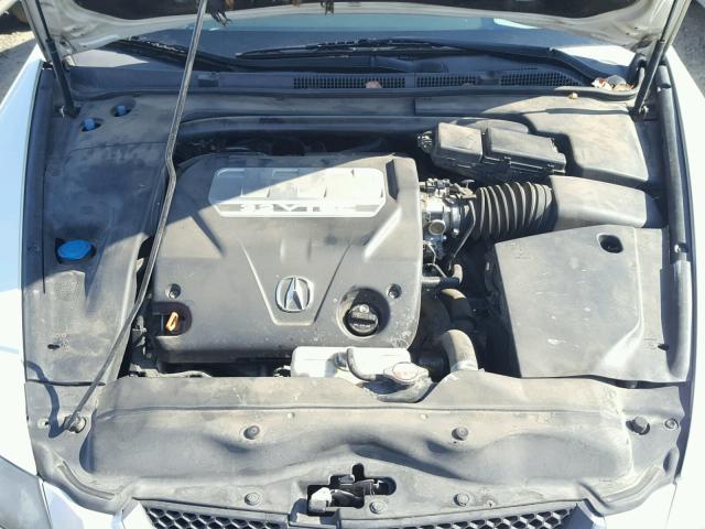 19UUA66238A038839 - 2008 ACURA TL WHITE photo 7