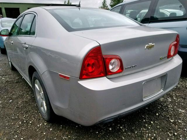 1G1ZF57528F226434 - 2008 CHEVROLET MALIBU HYB SILVER photo 3