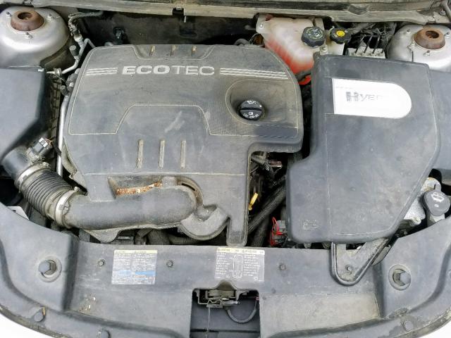 1G1ZF57528F226434 - 2008 CHEVROLET MALIBU HYB SILVER photo 7