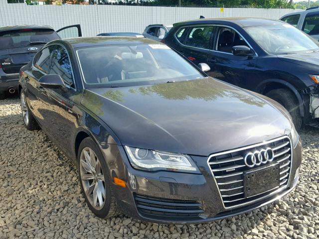 WAUSGAFCXCN002256 - 2012 AUDI A7 PRESTIG GRAY photo 1