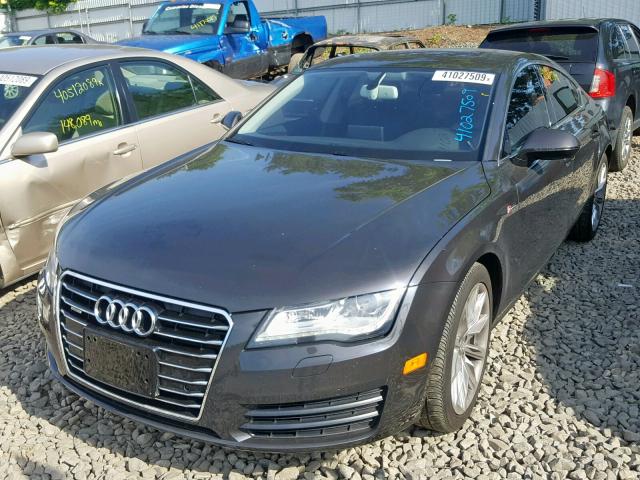 WAUSGAFCXCN002256 - 2012 AUDI A7 PRESTIG GRAY photo 2