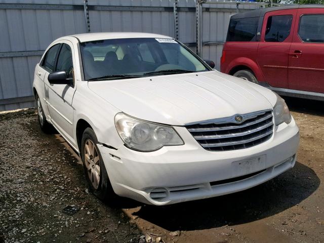 1C3LC46K98N158179 - 2008 CHRYSLER SEBRING LX WHITE photo 1