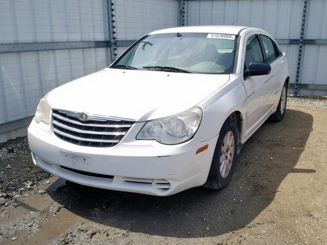 1C3LC46K98N158179 - 2008 CHRYSLER SEBRING LX WHITE photo 2