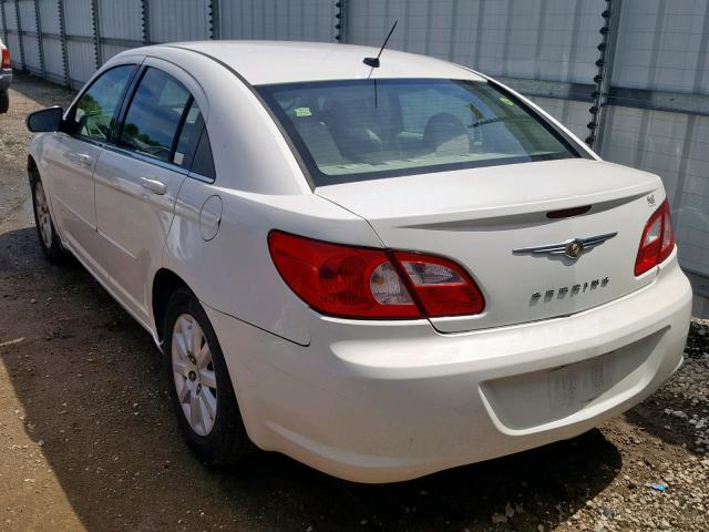 1C3LC46K98N158179 - 2008 CHRYSLER SEBRING LX WHITE photo 3