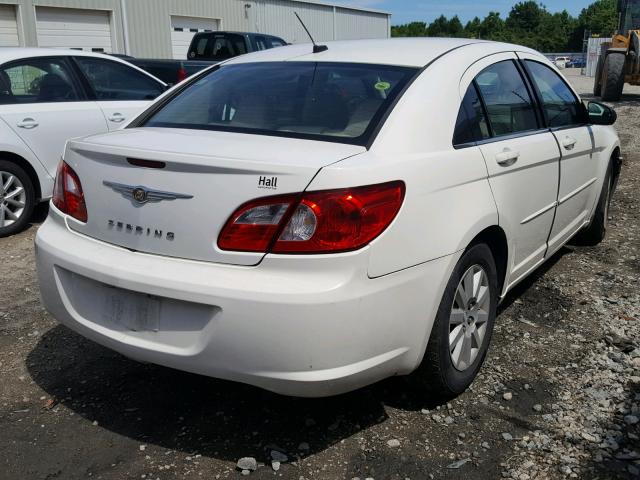 1C3LC46K98N158179 - 2008 CHRYSLER SEBRING LX WHITE photo 4