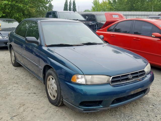 4S3BD4352W7211857 - 1998 SUBARU LEGACY L TEAL photo 1