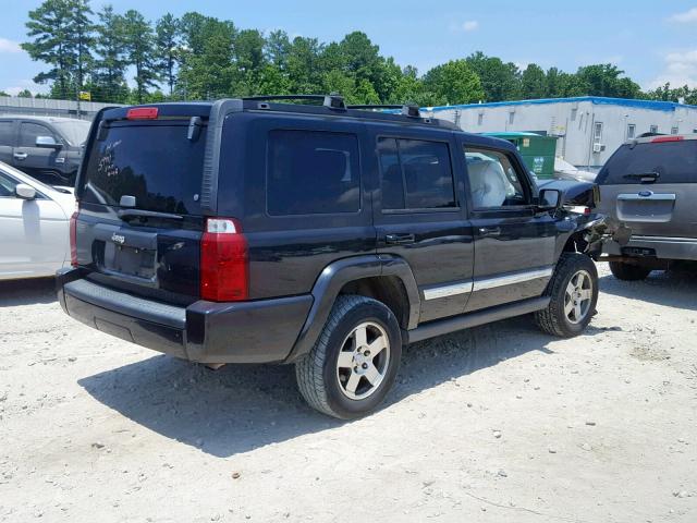 1J4RH4GK5AC157631 - 2010 JEEP COMMANDER შავი ფოტო 4
