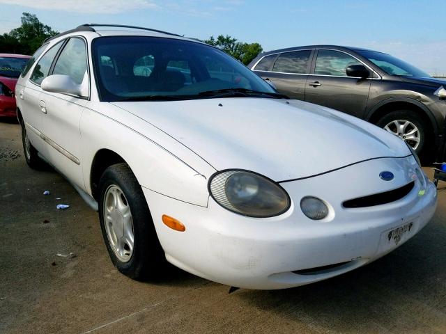 1FALP57U8VA106265 - 1997 FORD TAURUS GL WHITE photo 1